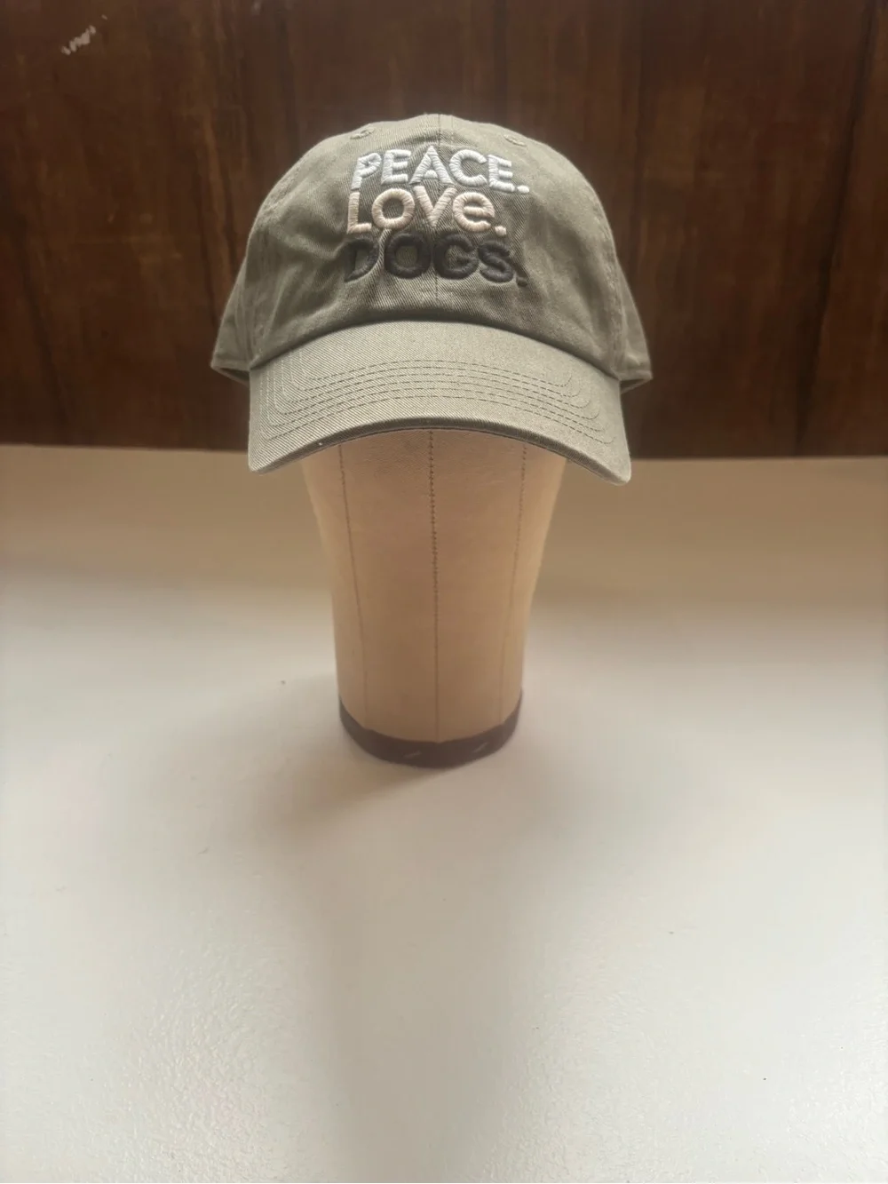 Life is Good Peace Love Dogs Chill Cap